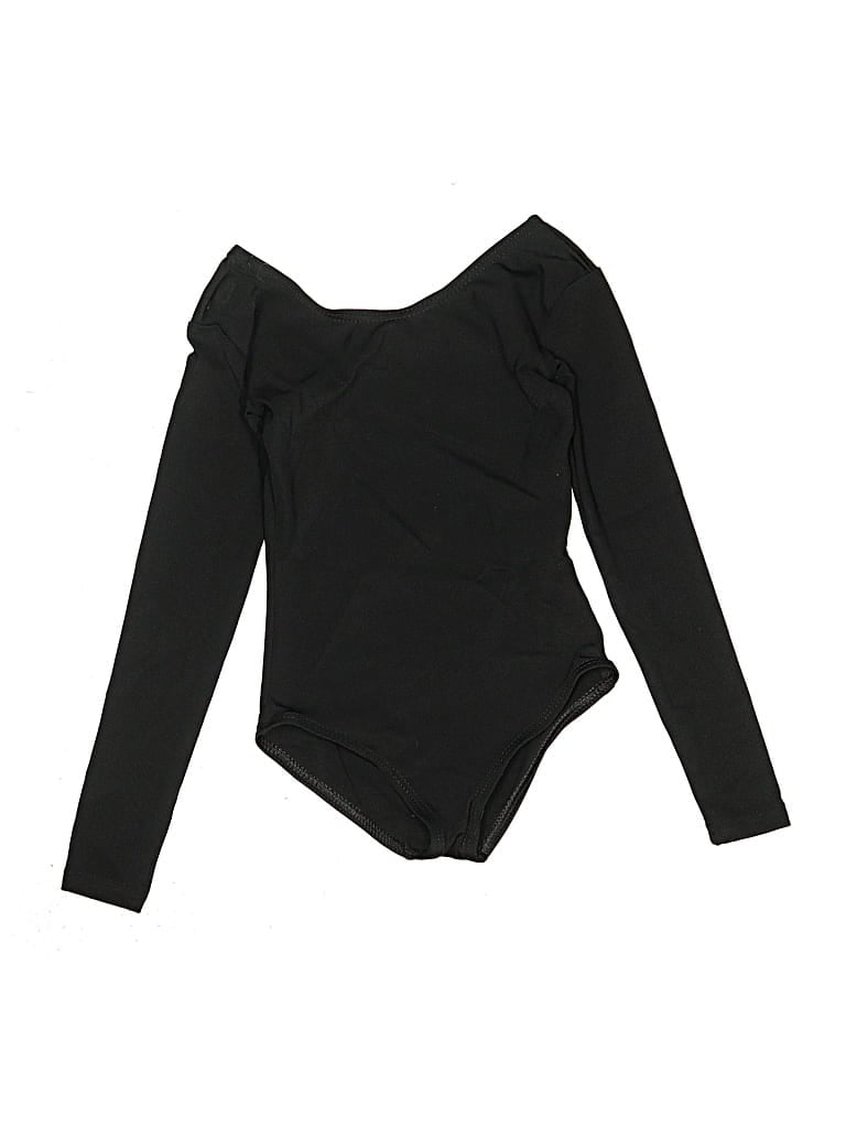 Pre-owned Capezio Kids' Leotard In Black
