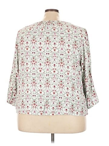 St. John's Bay 3/4 Sleeve Blouse (view 2)