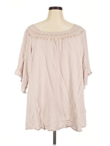 City Chic 3/4 Sleeve Blouse (view 1)