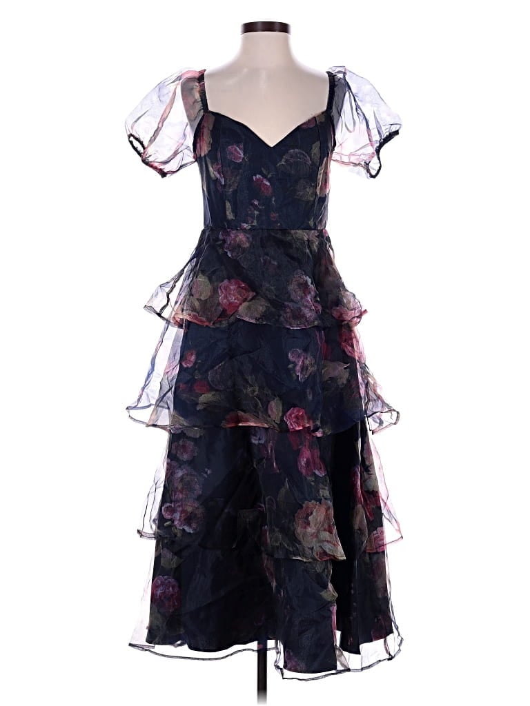Pre-owned Lulus Cocktail Dress In Blue