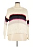 IRO Color Block Ivory Wool Pullover Sweater Size 18 - photo 1