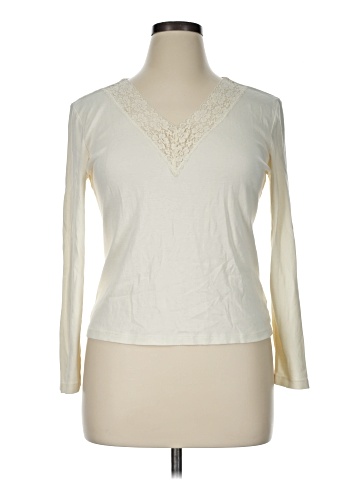 Chaps Long Sleeve Top (view 1)