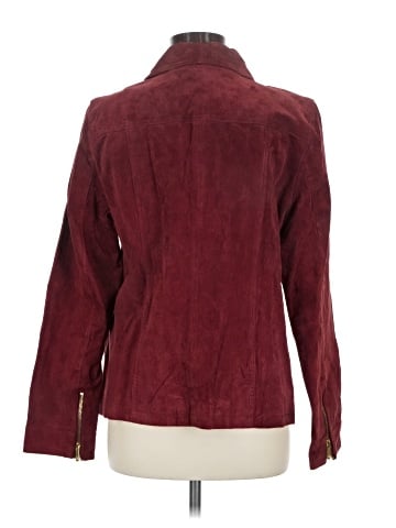 Dennis by Dennis Basso Leather Jacket (view 2)