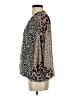 Umgee Animal Print Brown Long Sleeve Blouse Size S - photo 5