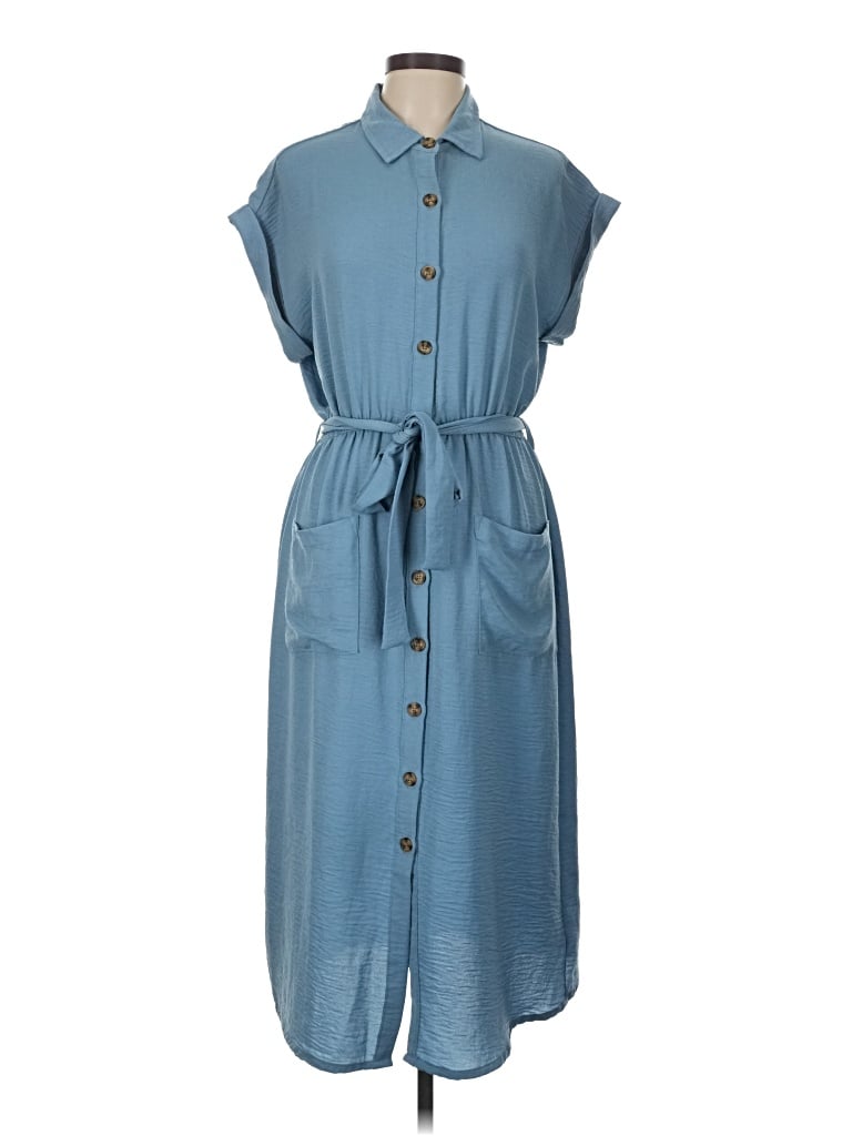 Pre-owned Millenium Casual Dress In Blue