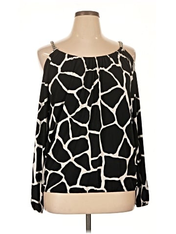 MICHAEL Michael Kors Long Sleeve Blouse (view 1)