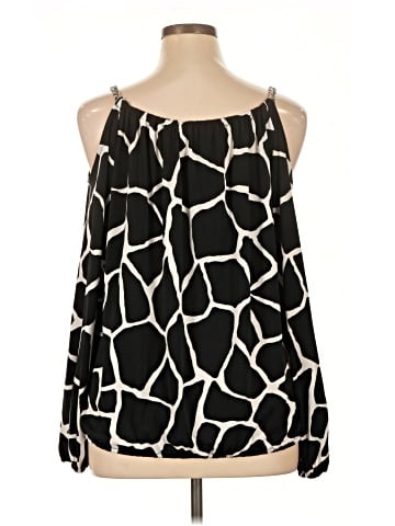 MICHAEL Michael Kors Long Sleeve Blouse (view 2)