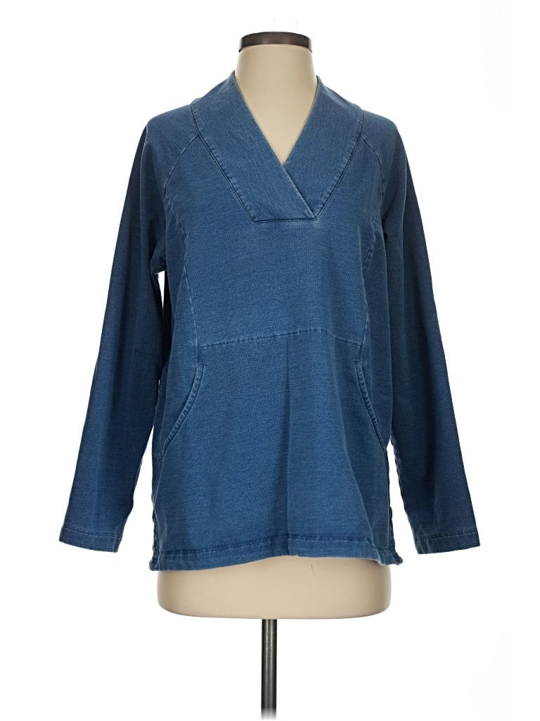 Pre-owned Purejill Sweatshirt In Blue