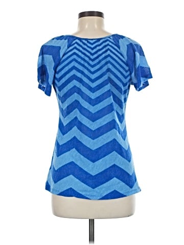 Great Northwest Indigo Short Sleeve Top (view 2)