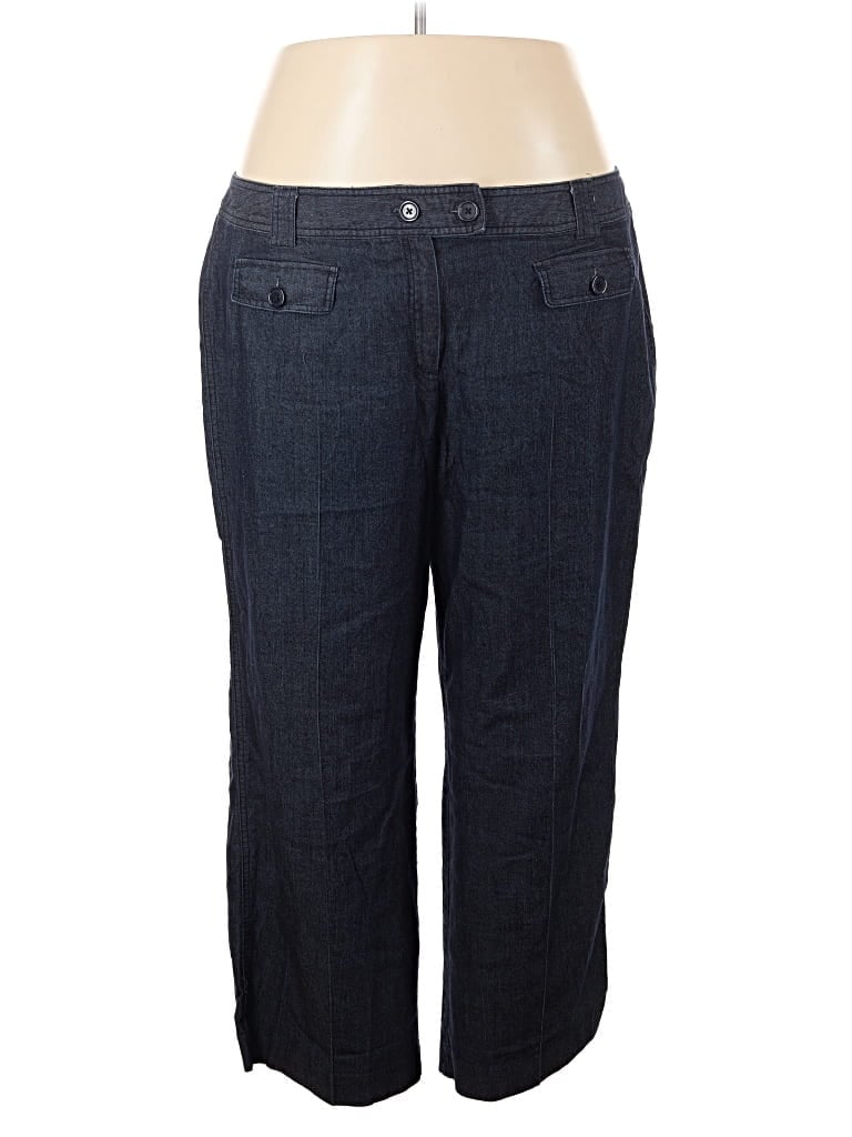 Pre-owned Larry Levine Jeans In Blue