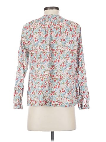 Liberty Art Fabrics for J.Crew Long Sleeve Blouse (view 2)