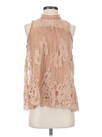 Taylor & Sage Sleeveless Blouse (view 1)