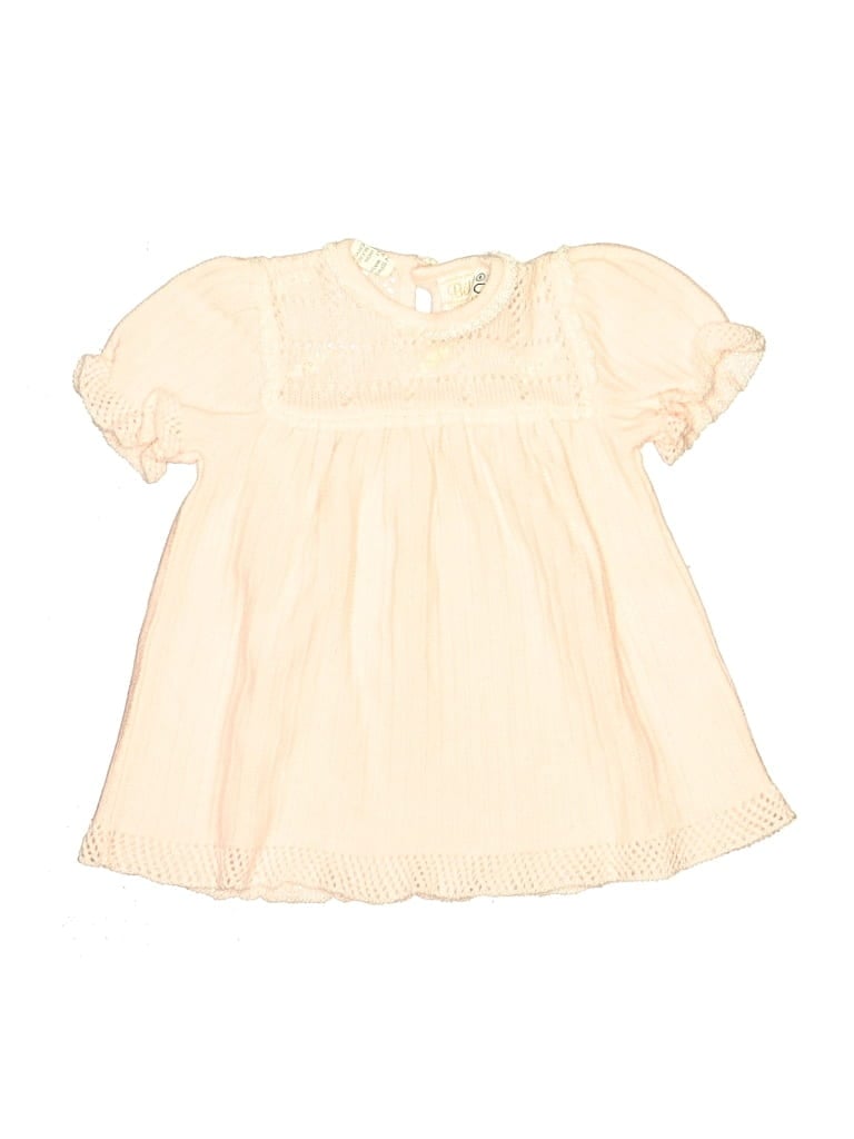 Pre-owned Bebe Kids' Short Sleeve Blouse In Ivory