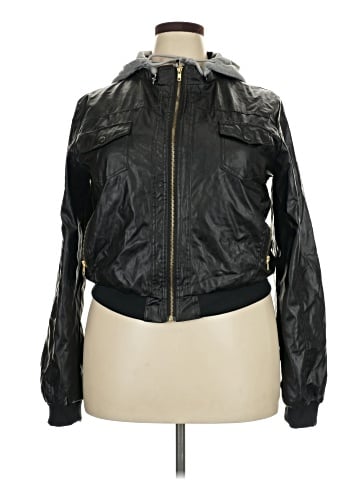Unbranded Faux Leather Jacket (view 1)