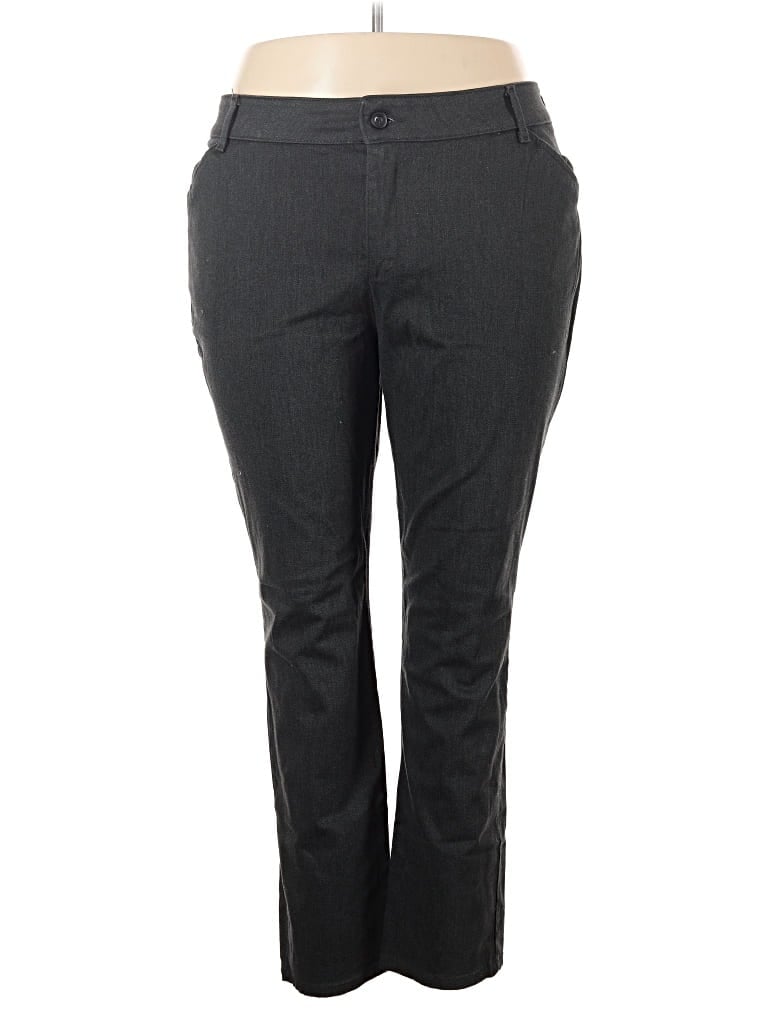 Pre-owned Lee Dress Pants In Gray