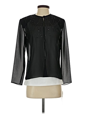 Adrianna Papell Long Sleeve Blouse (view 1)