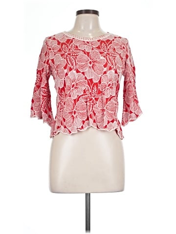 Solitaire 3/4 Sleeve Blouse (view 1)
