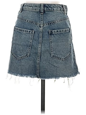We the Free Denim Skirt (view 2)