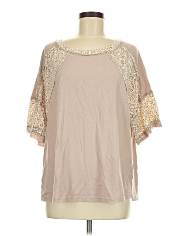 Easel 3/4 Sleeve Blouse (view 1)