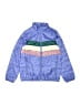 L.L.Bean 100% Recycled Polyester Color Block Blue Track Jacket Size 10 - 12 - photo 1
