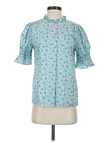 Liberty Art Fabrics for J.Crew Short Sleeve Blouse (view 1)