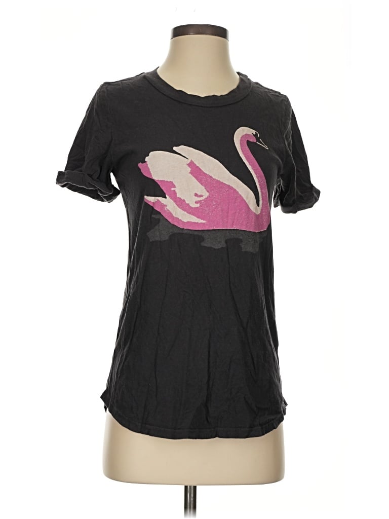 Pre-owned Sol Angeles Short Sleeve T-shirt In Black