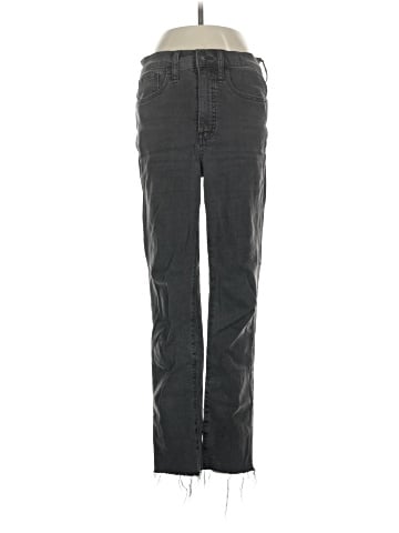 Madewell Stovepipe Jeans in Banberry Wash: Raw-Hem Edition (view 1)