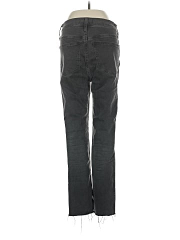 Madewell Stovepipe Jeans in Banberry Wash: Raw-Hem Edition (view 2)