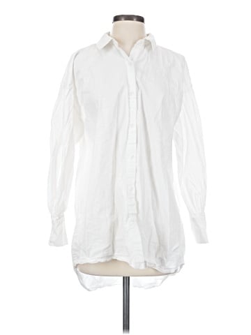 Zara Long Sleeve Button-Down Shirt (view 1)
