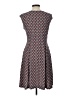 En Focus Studio Print Brown Casual Dress Size 12 - photo 2