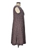 En Focus Studio Print Brown Casual Dress Size 12 - photo 4