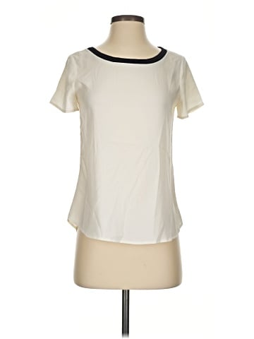 Ann Taylor Short Sleeve Blouse (view 1)