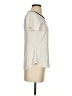 Ann Taylor 100% Polyester Ivory Short Sleeve Blouse Size XS (petite) - photo 4