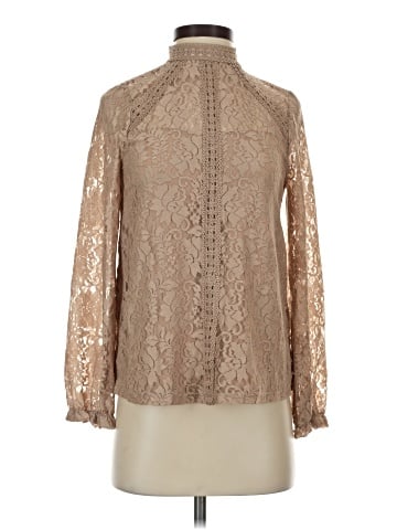 Cable & Gauge Long Sleeve Blouse (view 1)