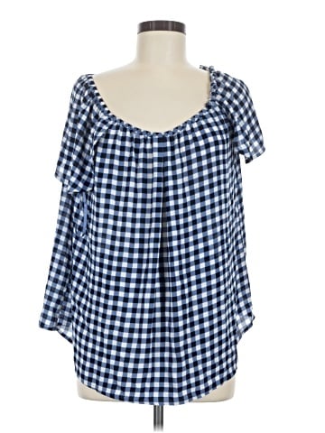 Maison Jules 3/4 Sleeve Blouse (view 1)