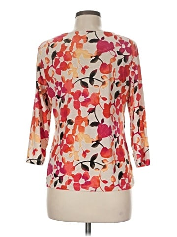 JM Collection 3/4 Sleeve Blouse (view 2)