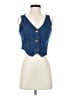 Unbranded Blue Denim Vest Size S - photo 1