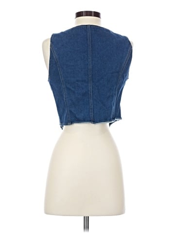 Unbranded Denim Vest (view 2)