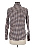 Pendleton Checkered-gingham Brown Long Sleeve Button-Down Shirt Size M - photo 2