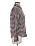 Pendleton Checkered-gingham Brown Long Sleeve Button-Down Shirt Size M - photo 4