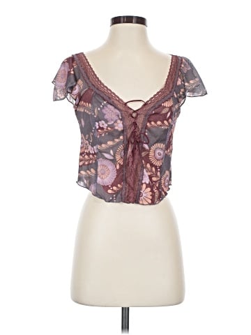Kimchi Blue Short Sleeve Blouse (view 1)
