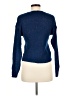 No Comment Color Block Blue Pullover Sweater Size M - photo 2