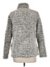 Weatherproof 100% Polyester Tweed Gray Pullover Sweater Size M - photo 2