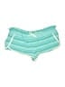 Athleta 100% Polyester Chevron-herringbone Teal Shorts Size XL - photo 1