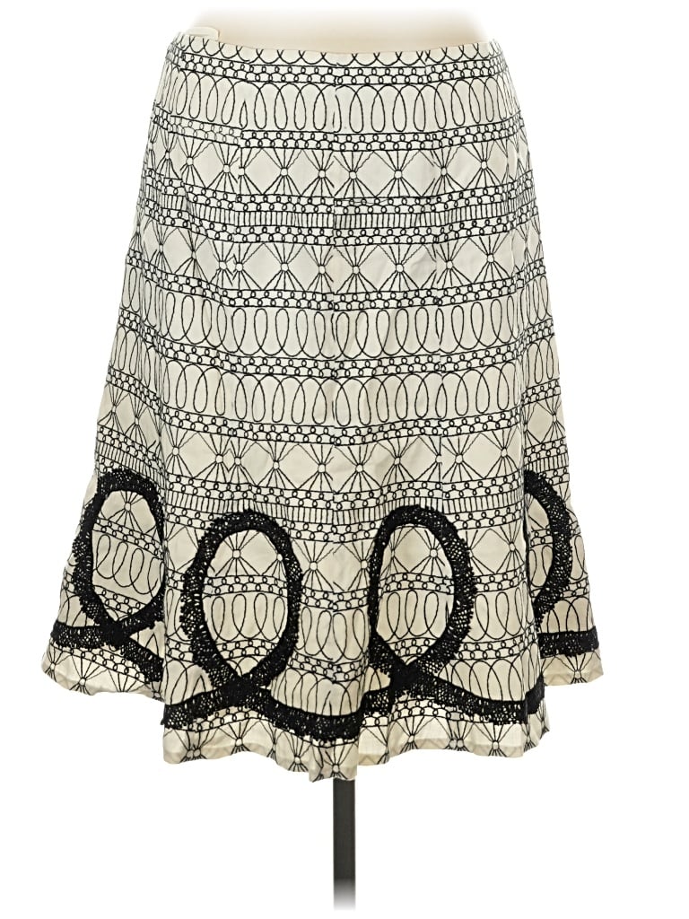 Pre-owned Wdny Casual Skirt In Ivory