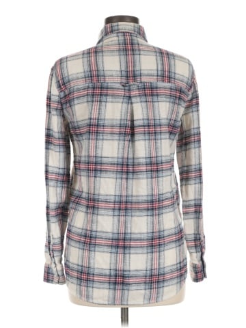 American Eagle Outfitters Long Sleeve Button-Down Shirt (view 2)