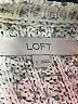 Ann Taylor LOFT Metallic Silver Pullover Sweater Size S - photo 7