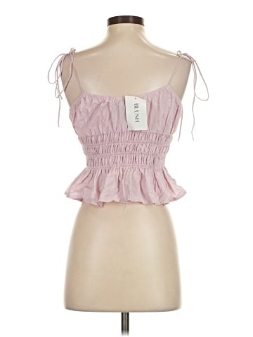 Blush Sleeveless Blouse (view 2)