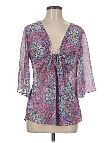 Bisou Bisou 3/4 Sleeve Blouse (view 1)