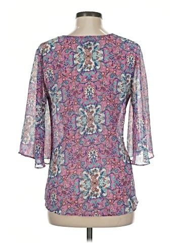 Bisou Bisou 3/4 Sleeve Blouse (view 2)